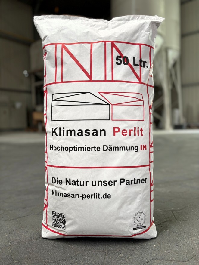Sack Klimasan Perlit Hochoptimierte Dämmung IN, 50 Liter